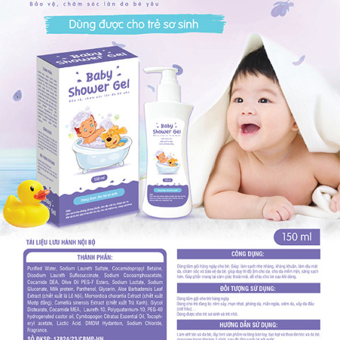 SỮA TẮM BABY SHOWER GEL 